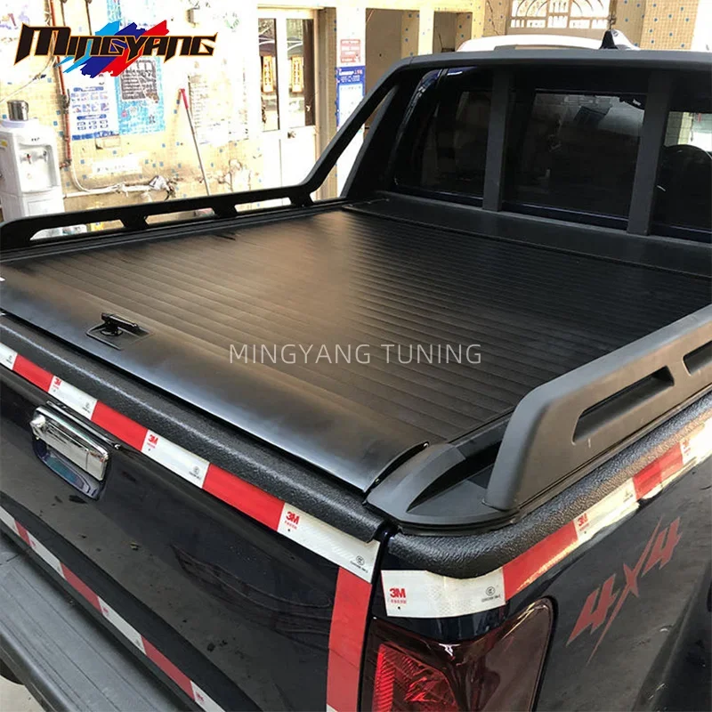 Aluminum Alloy Manual Pickup Truck Roller Lid Shutter Cover For Isuzu Dmax D max Tonneau Cover