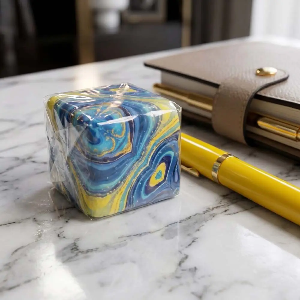 Creative Slow Rising Maltose Cube Stress Hand Relax Foam TPR Squeeze Soft Realistic Slow Rebound Children Gift