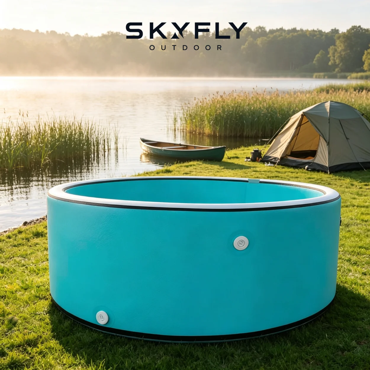 Wholesale Rectangle PVC Inflatable Swimming Pool Above Ground Outdoor Waterproof Commercial OEM Logo