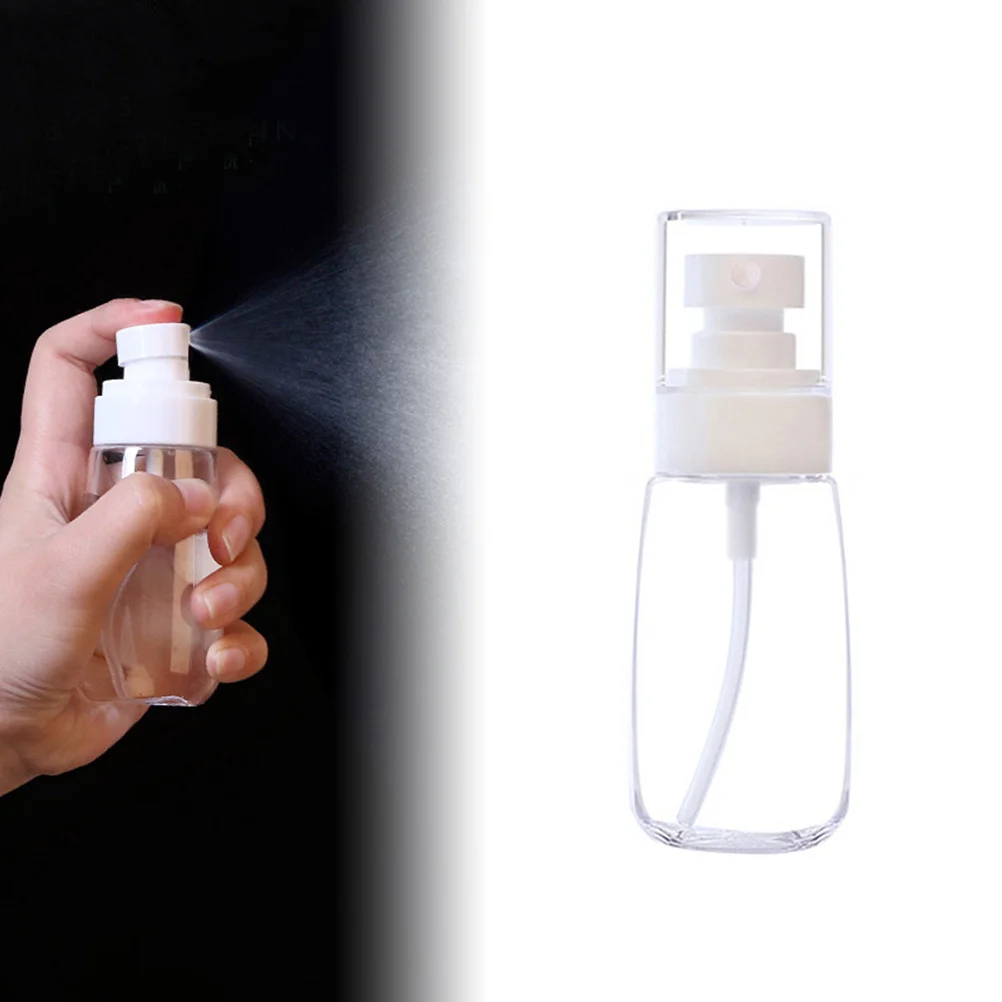 

60ml Empty Transparent Spray Bottle Refillable Portable Mist Liquid Dispenser Travel Makeup Spray Bottle Liquid Dispenser