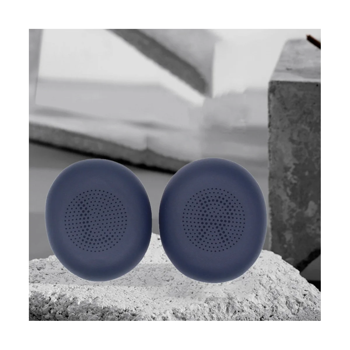 ELITE 45H 헤드폰 교체용 헤드폰 커버, 보호대 슬리브 버클 이어패드, 블루, 1 쌍