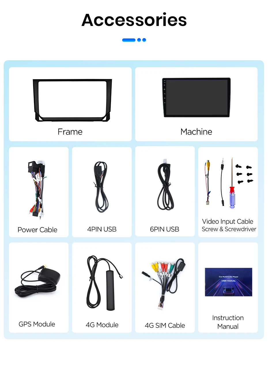 Junsun Android 15 Auto-Intelligentes System für Seat Ibiza 2017-2020 2021 AI Wireless CarPlay für Apple Auto 9" IPS Touchscreen – Detail 31