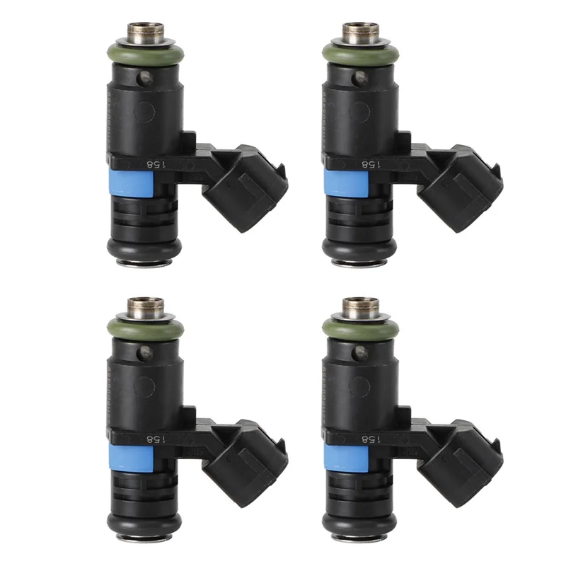 4Pcs Injector Nozzle Fuel Injectors for Seat Ibiza Mii Skoda CITIGO FABIA III YETI Volkswagen CADDY VW Polo 04E906031F