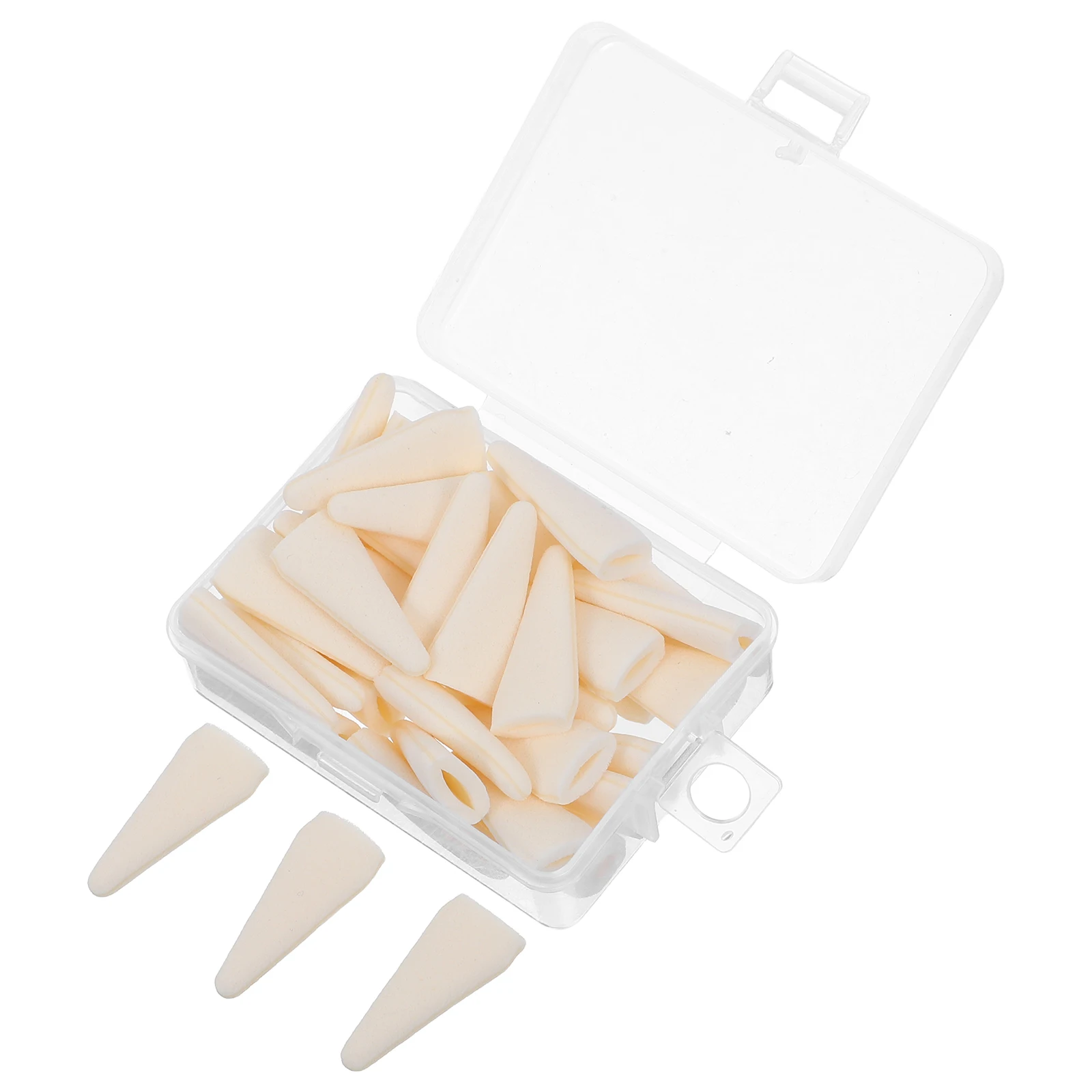 

40pcs Replace Cotton Head Eraser Refills for Sketch Wiper Knife Precision Art Drawing Tools Charcoal Correction for Artists