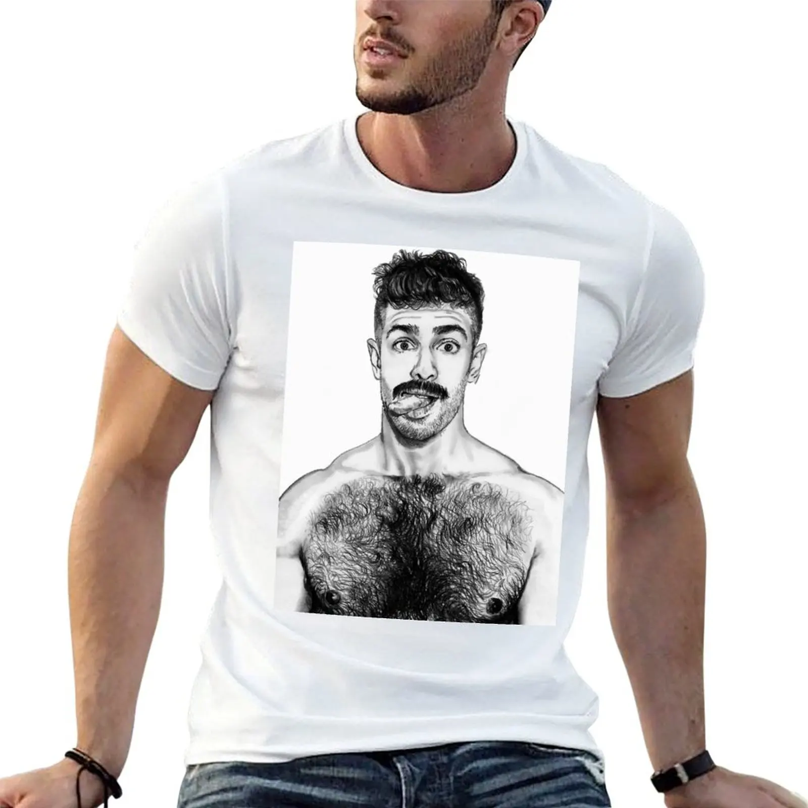 man I t tshirt Mauro for anime T-Shirt pack shirts cotton