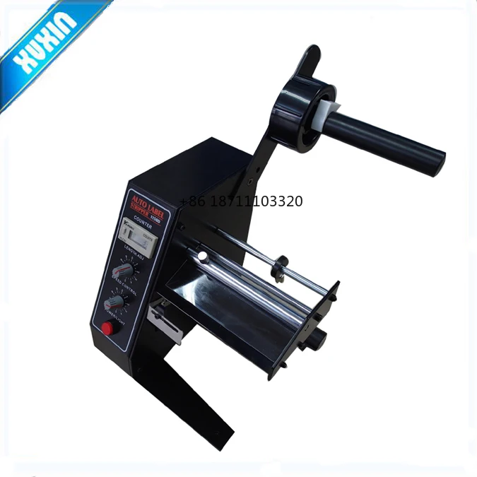 1150D Label Dispenser Machine Digital Display and Counting Function Label Separator Stripping Machine for Label Width 4-140mm