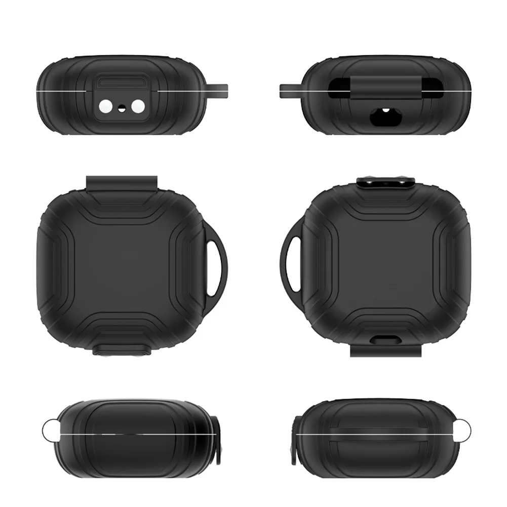 Custodia in silicone per Shokz OpenFit Air T511 Auricolari wireless Custodia protettiva per auricolari Custodia protettiva antigraffio Custodia in pelle