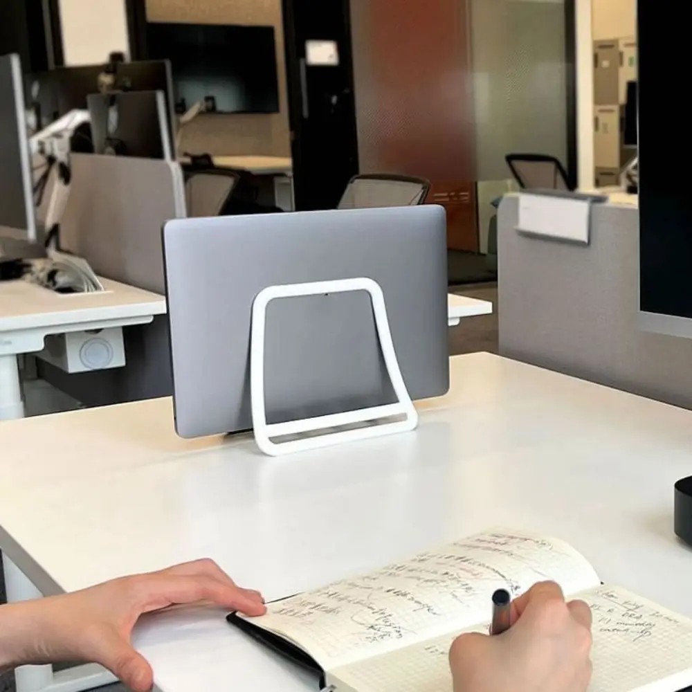 Non-Slip Vertical Laptop Stand Storage Detachable Desktop Notebook Dock Stable for Macbook Air/Pro/Ipad/Lenovo/Dell