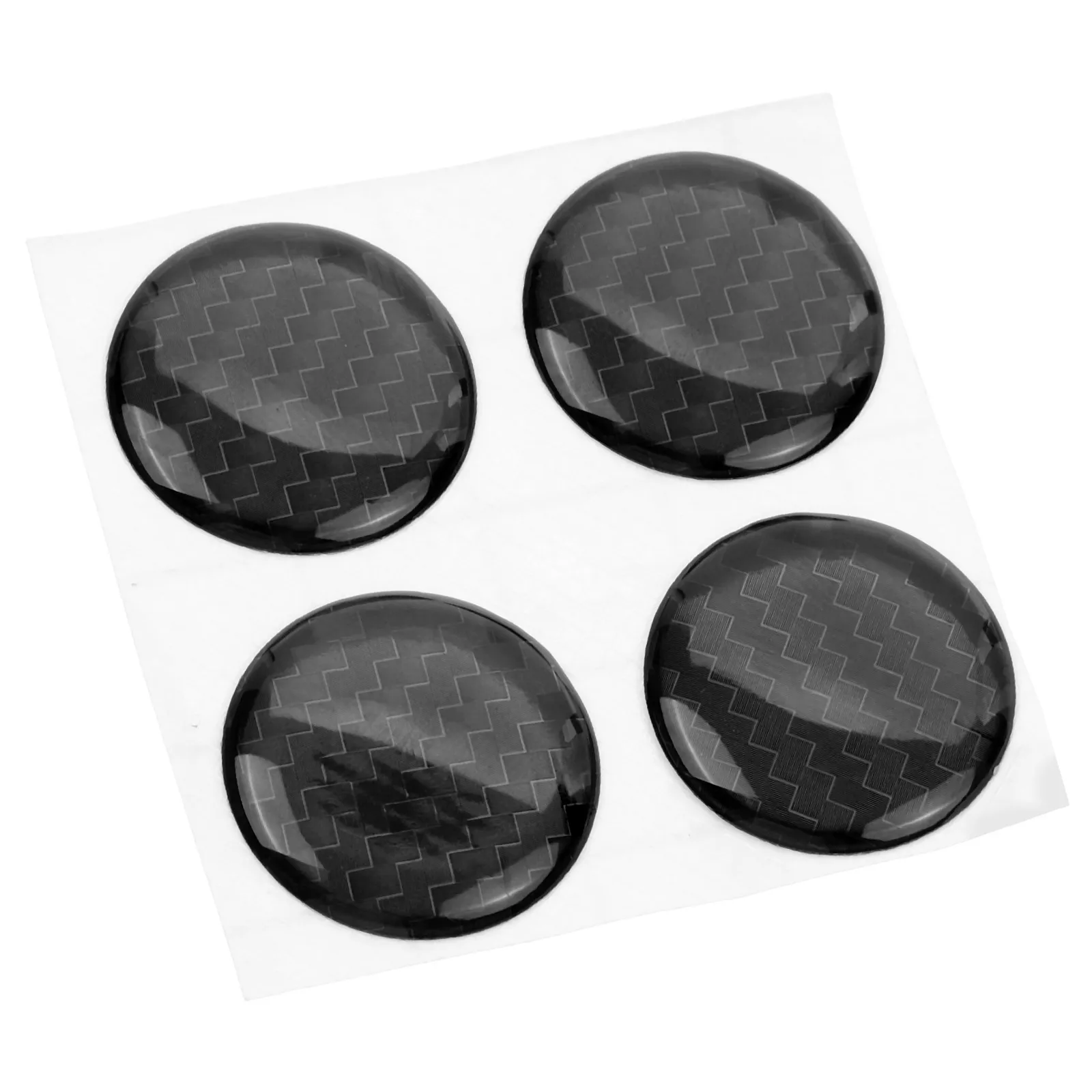 

4pcs Lock Hole Covers Carbon Fiber Durable Lightweight Car Door Lock Accessories Protector Decorative Universal Fit