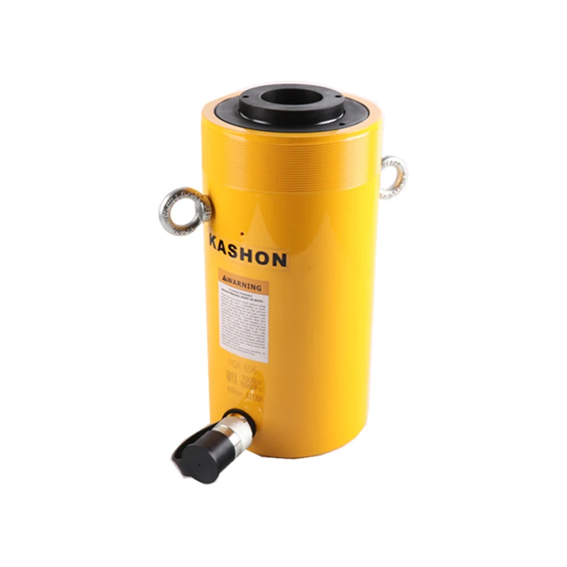 RCH-606 700 bar 60 ton ENERPAC-equivalente enkelwerkende holle plunjer-hydraulische cilinder met veerretour