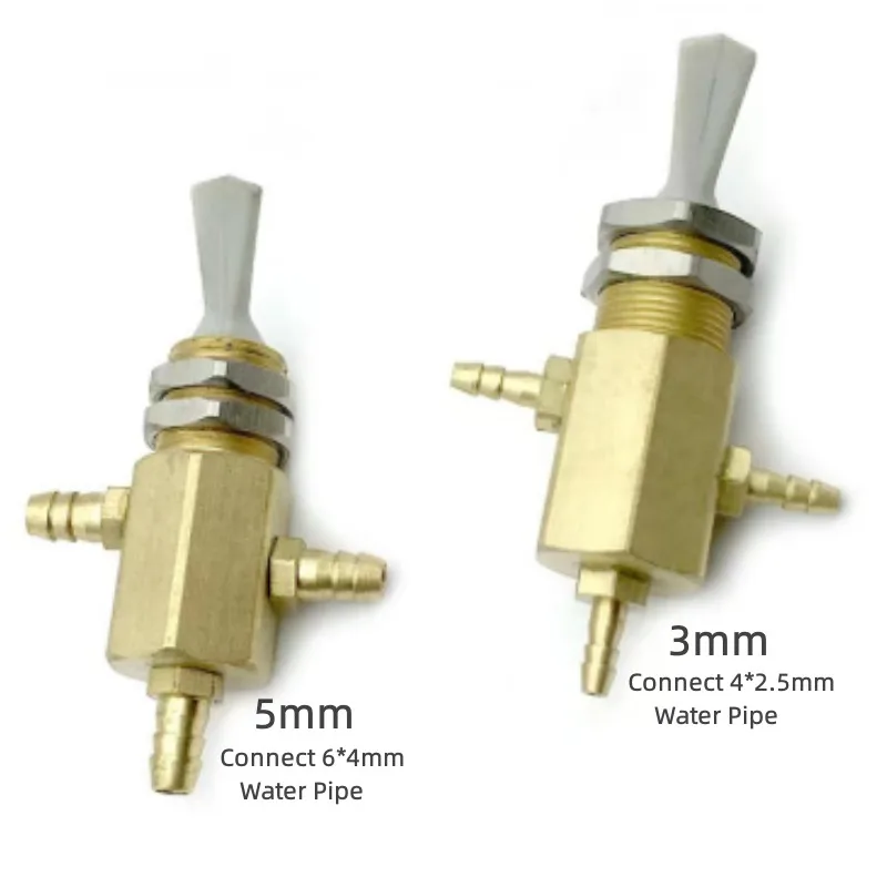 1 Pcs Dental Tooth Chair Water Source Switch Valve Dentistry Unit Spare Parts Transfer Adjustor Dentist Lab Tools 3mm/5mm