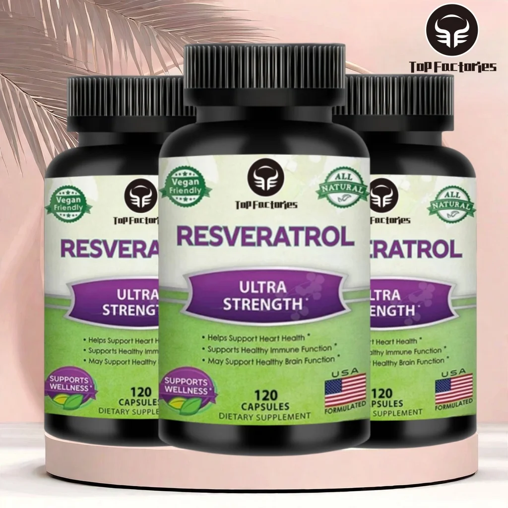 

Top Factories Resveratrol Complex for Cardiovascular Skin Radiance & Antioxidant Support