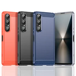 For Sony Xperia 1 II III IV V VI VII Luxury Full Soft TPU Silicone Cover Shockproof Case For Sony1VII 1VII Phone Cases