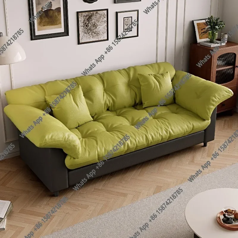 Sofá de Dos Plazas X62 S para Sala de Estar, Sofás Individuales Pequeños para Dormitorio, Sofás Nórdicos para Sala de Estar, Sillón Cama para Niños, Muebles para el Hogar