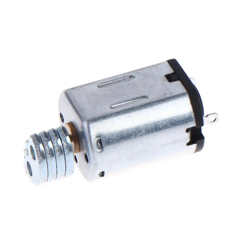 Micro DC N20 Vibration Motor (0.2-4.3V) - 15x12mm Eccentric Wheel Vibrator for DIY Toy, Model, Feeder & Small Massager Projects