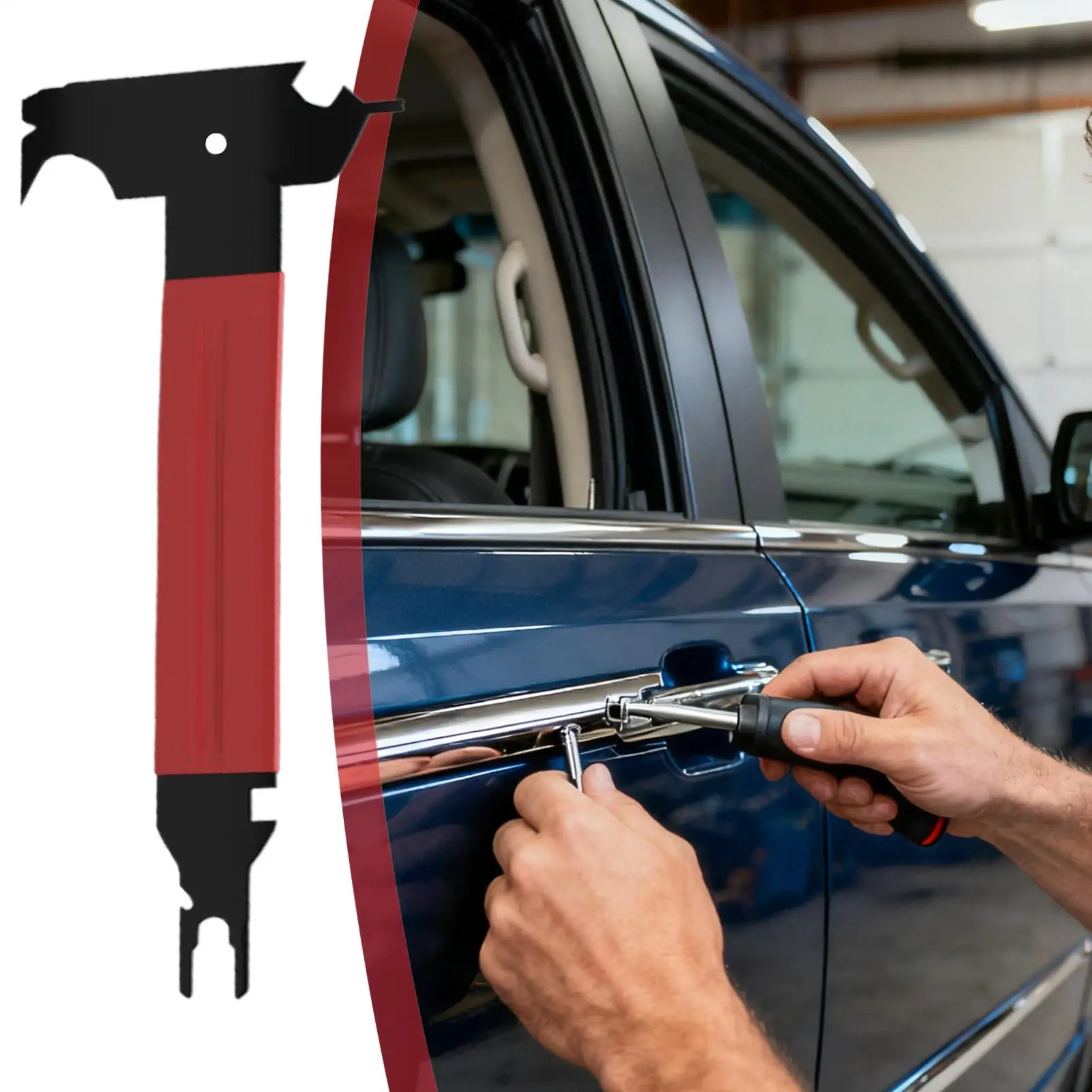 

Инструмент для снятия обшивки автомобиля, плоскогубцы со стальной ручкой, инструмент для снятия дверной панели, удаление приборной панели, детали для ремонта салона кузова автомобиля