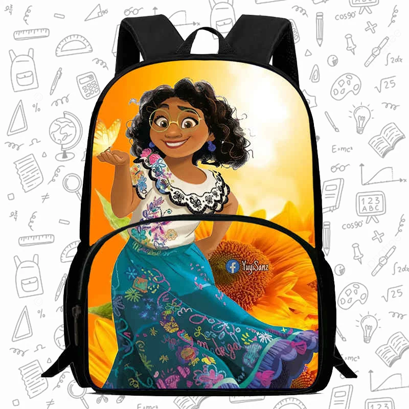 

Child School Backpack with Front Pocket,Cartoon ENCANTO School Bags for Boys Girls,Durable Kids Backpack for Pupil Students