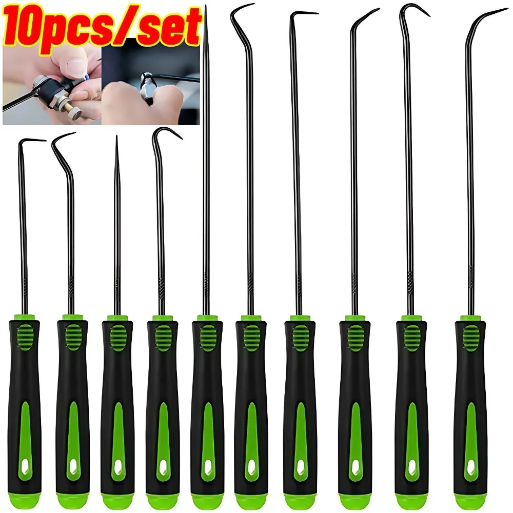 

10/4Pcs Precision Pick and Hook Set, Car Auto Oil Seal/O-Ring Seal Gasket Pick Mini Precision Hooks Professional Puller Remover