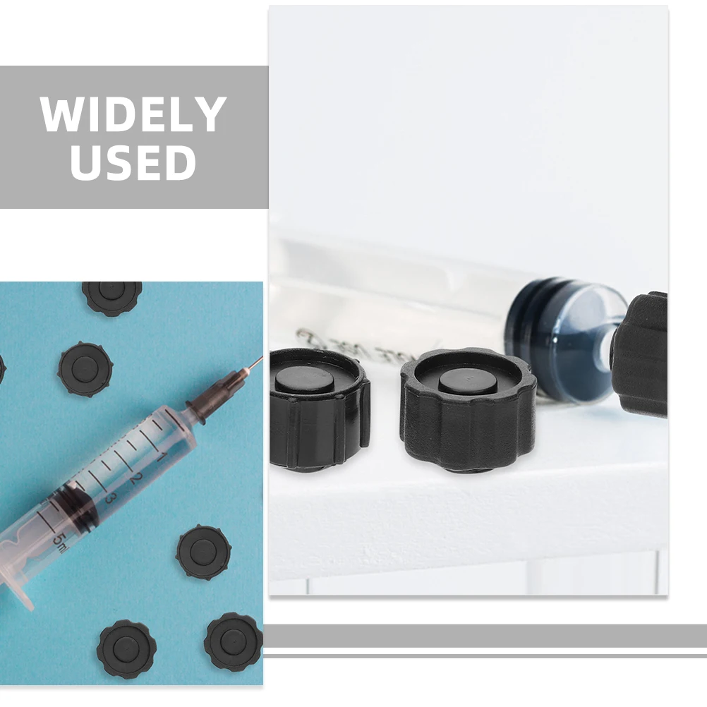 

25pcs Syringe Tip Caps PP Material End Plugs Luer Lock Dispensing Needle Accessories Reusable Industrial Epoxy Resin Craft