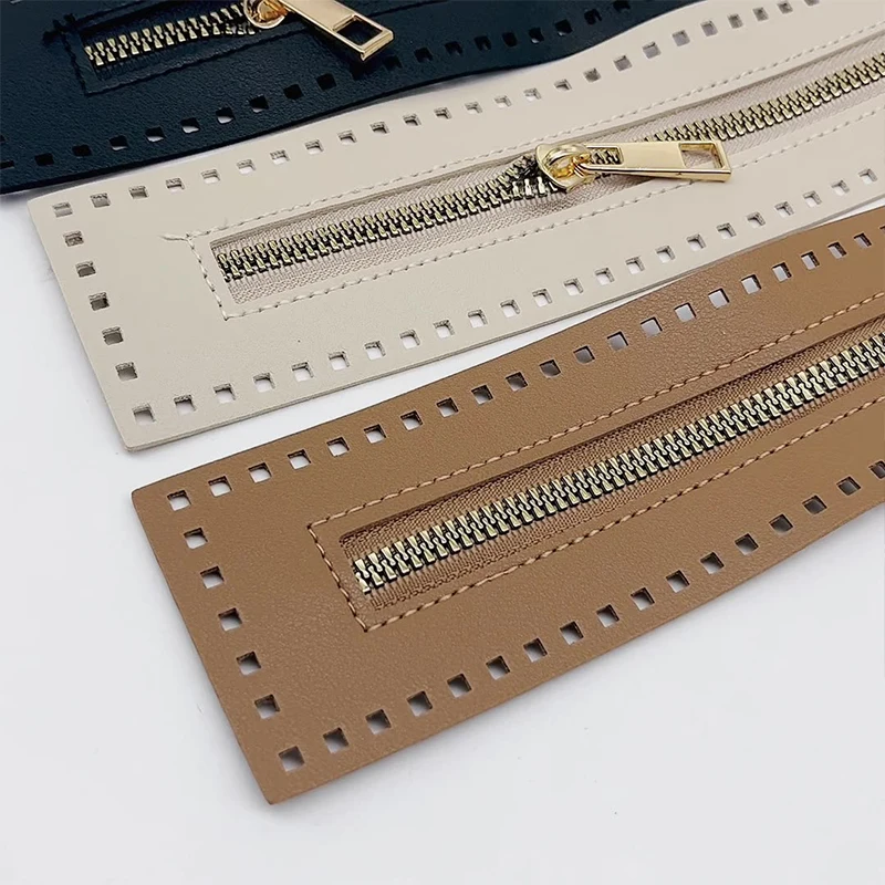 Dropshipping/Groothandel Effen Kleur Handtas Rits 27Cm Vervangbare Pu Tas Rits Custom Diy Rits Naaien Hardware Tools