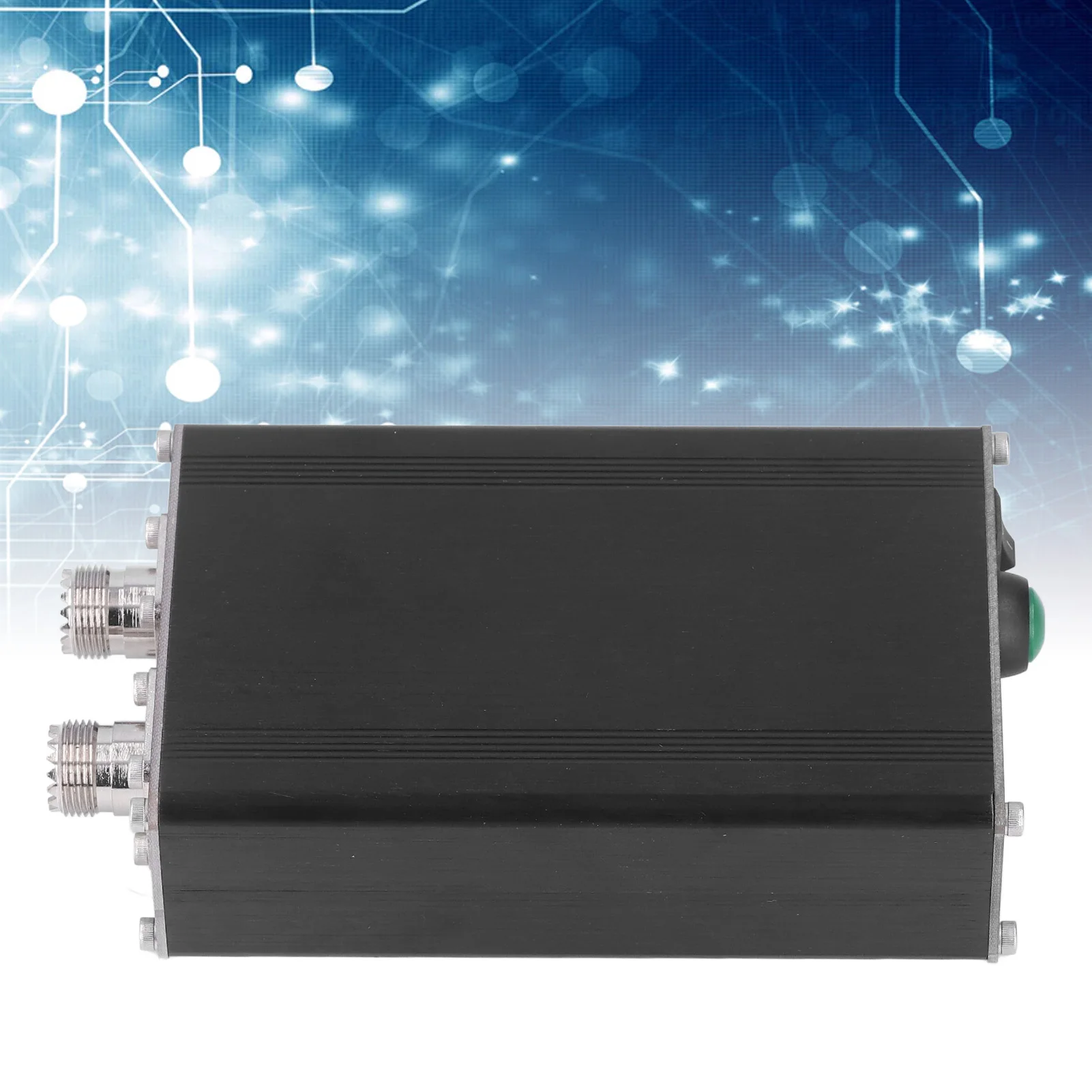 ATU‑100 Mini Antenna Tuner Mini Automatic for Radio Equipment 1.8~55MHz 0.96IN with Housing