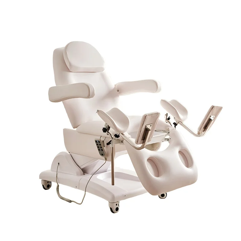 

Стол для гинекологического осмотра, электрическая гидравлическая регулируемая кровать для медицинского осмотра для клиники, больницы, верхняя кровать из искусственной кожи