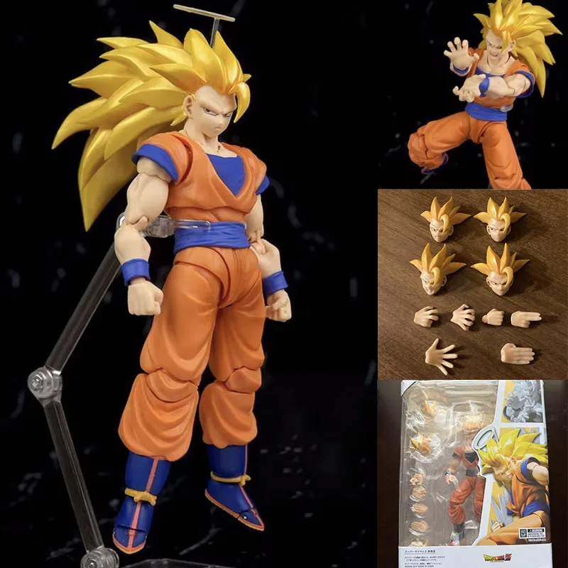 

Son Goku Gohan Model Anime Dragon Ball Z Action Figure Manga Super Saiyan SHF Figurine Goku SSJ Sh Figuarts Toys Gift for Kids