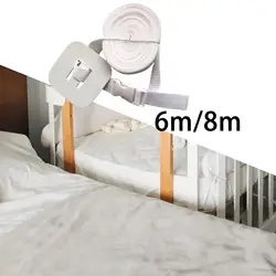 Crib Fixed Belt Splicing Large Bed Anti-moving Straps Mother and Child Bed Supporting Large Bed Straps Crib Straps for Newborn