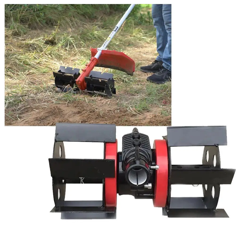 

Lawn Mower Accessories Straight Bevel Knife Universal Scarifier Wheel Ditching, Weeding And Deep Plowing Wheel