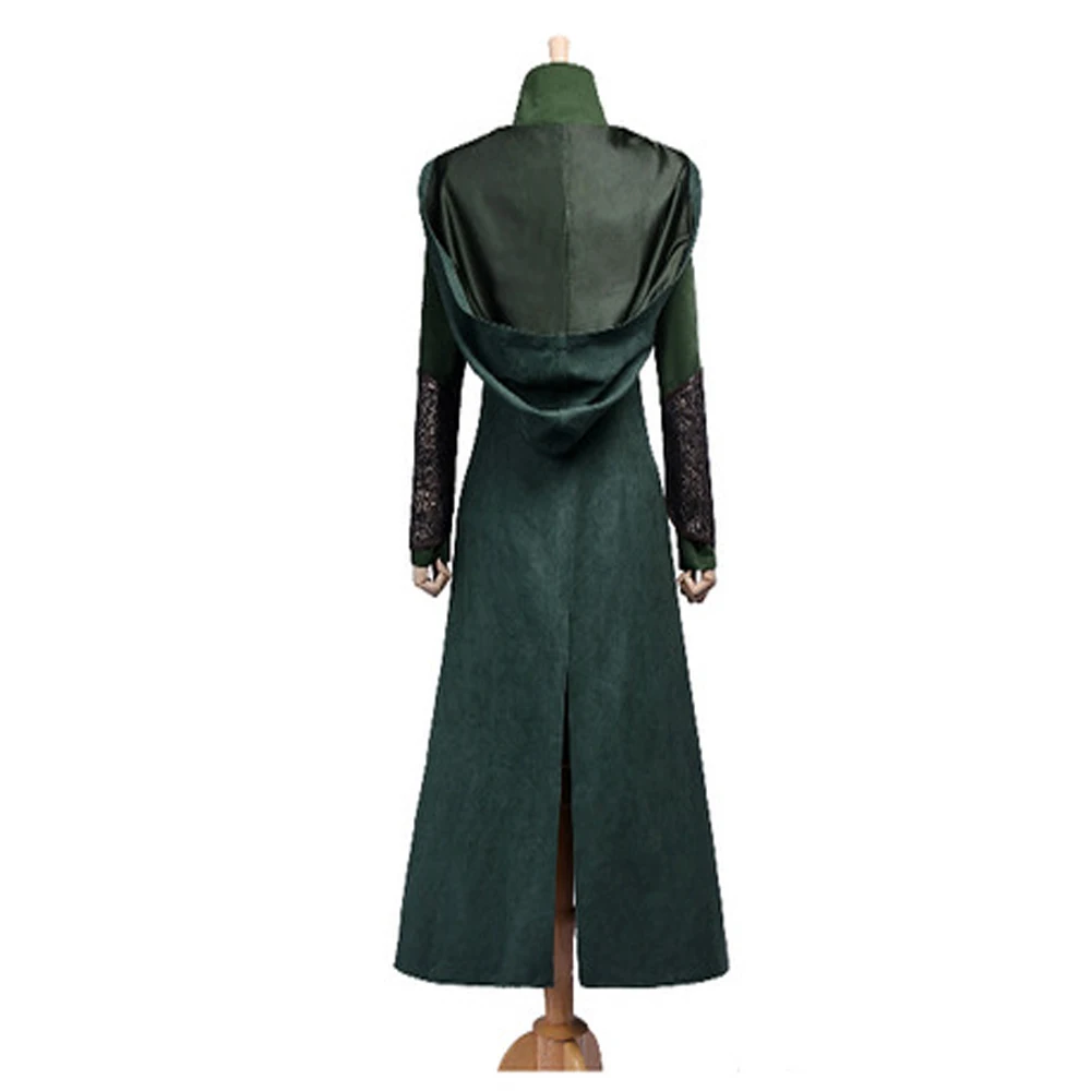 Women Mens Tauriel Cosplay costumes green Cosplay Costume Outfit Halloween Carnival Cosplay Costume for  Halloween Party