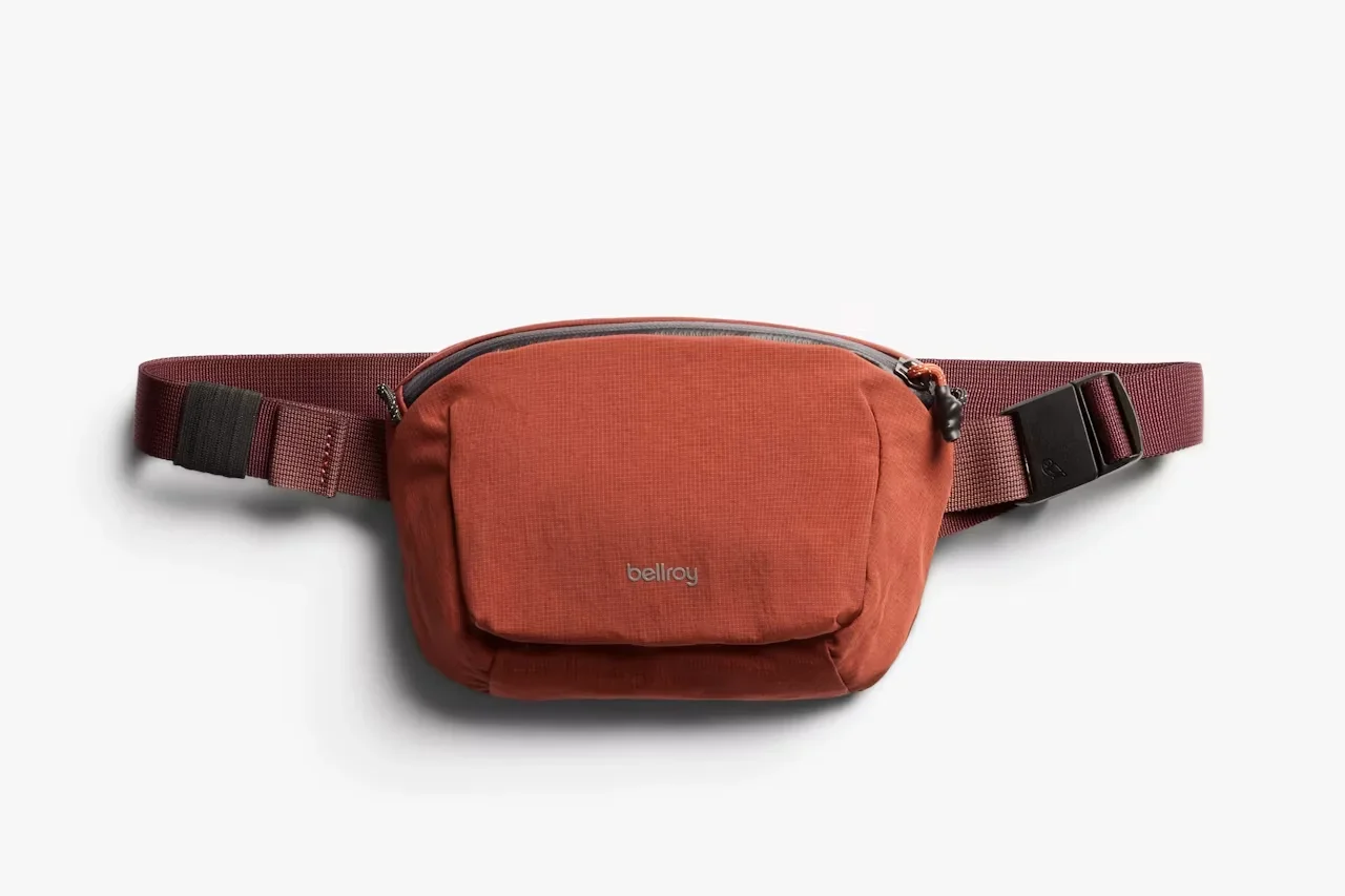 Lite Belt Bag 1.8L Ultra-Light Crossbody Waist Chest Pack Magnetic Strap Travel Commuter Phone Key Sling Purse