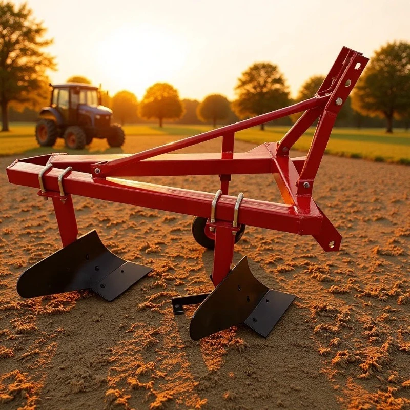 Small four-wheel tractor share plough tillage soil loosening 220