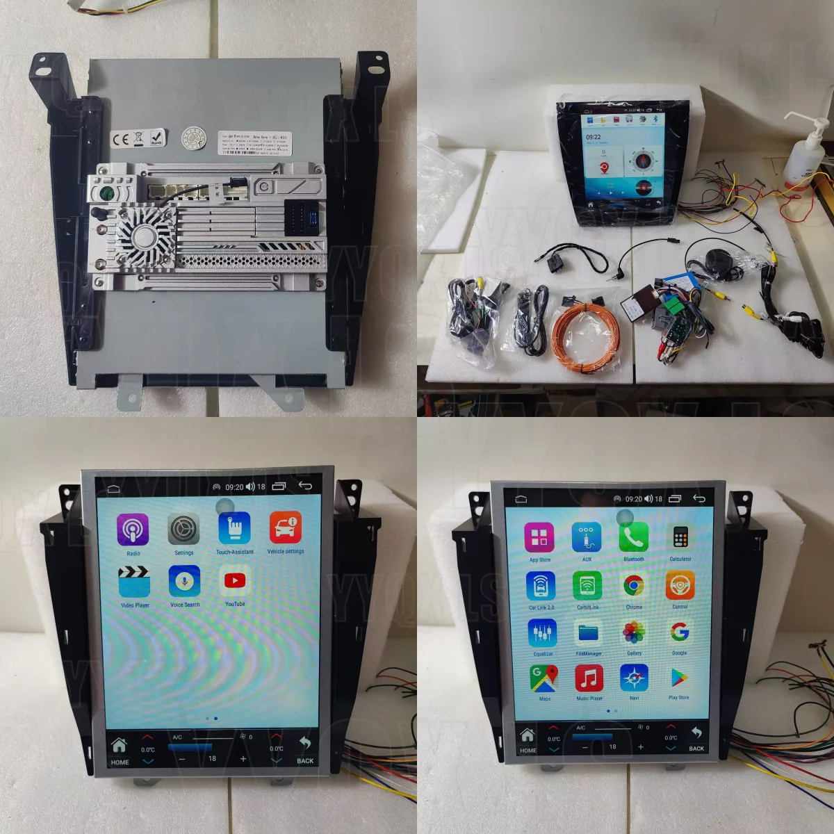 Qualcomm  For Jaguar XJ 2004 2005 2006 2007 2008 -2015 Car GPS radio Android multimedia player carpaly upgradation Bluetooth