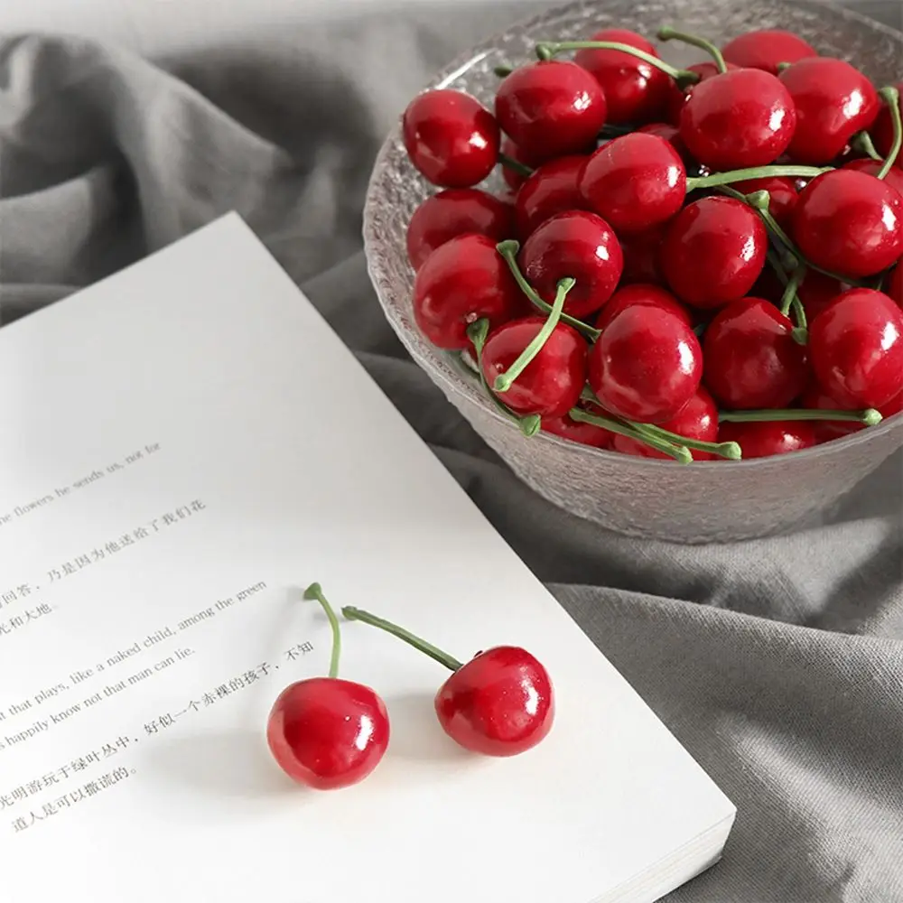 Lifelike Artificial Cherry Decor 2