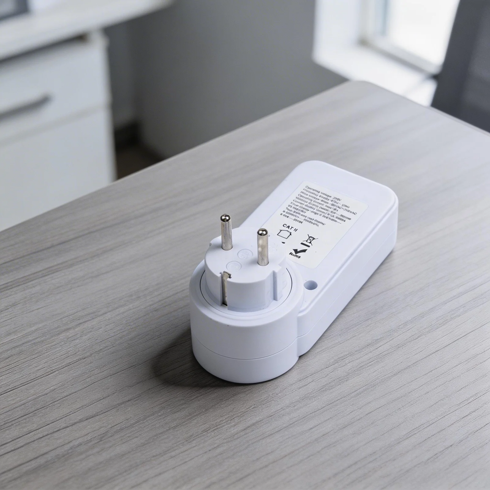 Backlit Power Metering Socket with Current Voltage and Timing Control for Energy Monitoring 16A 3680W Home Use