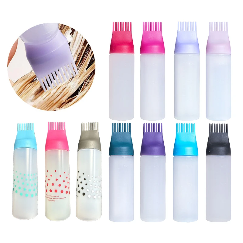 

170 мл бутылка-аппликатор, масло, пластиковая бутылка для краски для волос, бутылка для окрашивания волос, бутылка для шампуня для сухой чистки, парикмахерская