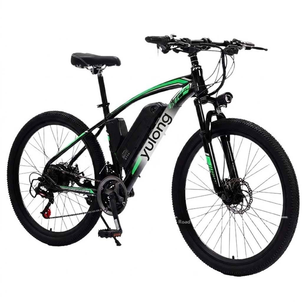 

Cross-border Source Manufacturer Electric Mountain Bike 26-inch 7-speed Rear Hub Motor 350W 48V Off-road Dual Disc Brake