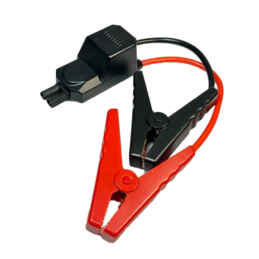 Cables de refuerzo inteligentes para batería de coche, Clip de emergencia automático, accesorios de abrazadera, Clip de cable, rojo-negro,