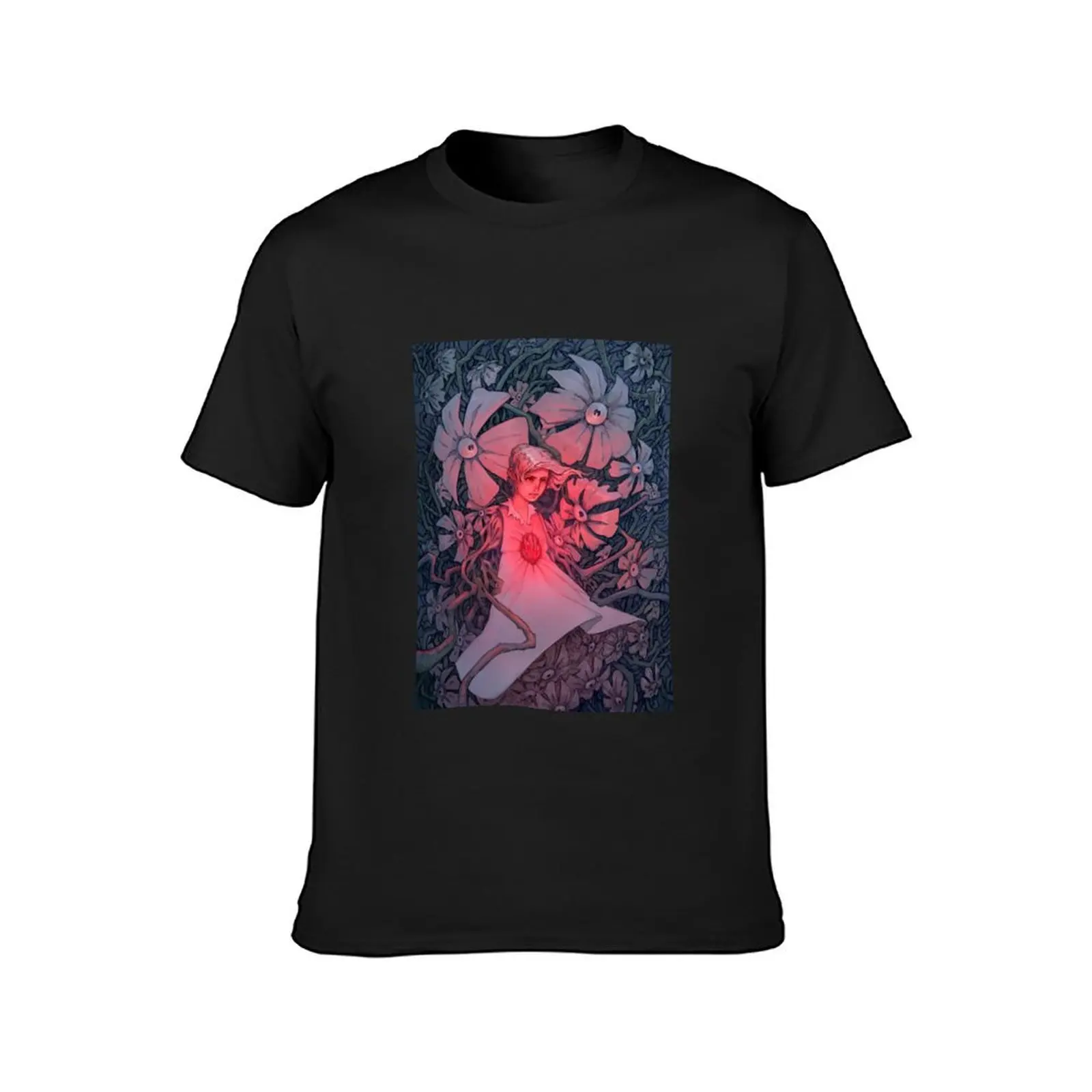 Flowers of the soul T-Shirt plus size tops blacks aesthetic clothes new edition plain white t shirts men