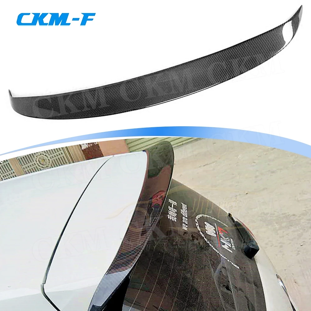 

For VW MK7 Carbon Fiber & FRP Rear Roof Trunk Wing Spoiler for Volkswagen Golf 7 VII MK 7 Standard Rline 2014-2017 Not GTI and R