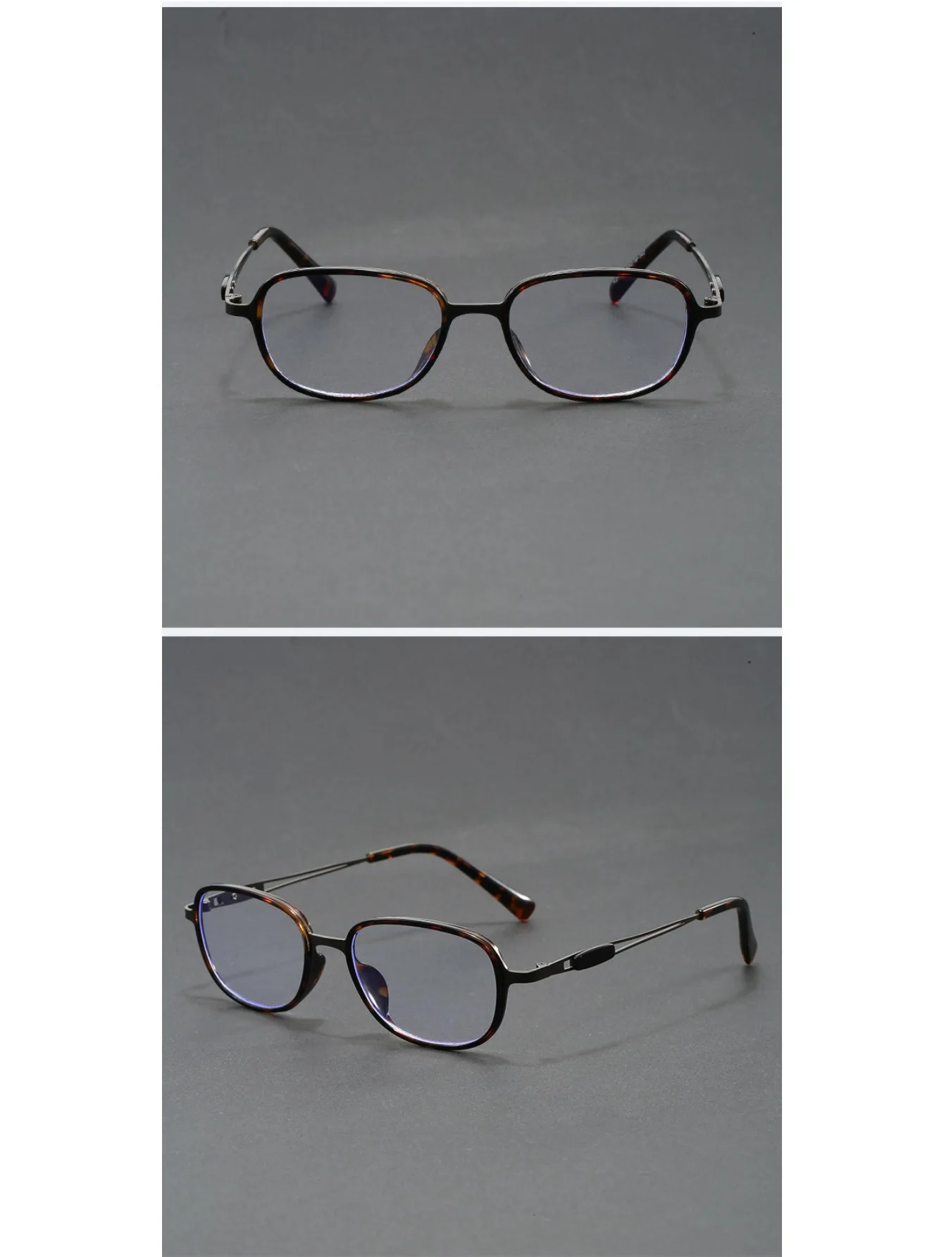 Japanische handgemachte reine Titan-Brille, kleine runde Herren-Retro-Design, ultraleichte Brille, flache Lichtbrille – Detail 5
