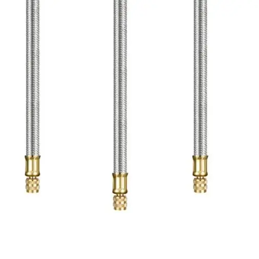 /4 /Pack /300mm Woven Tire Valve Extension Kit With Bent Nozzles For Two-wheeled Trucks And For Caravans Automotive Tool Parts