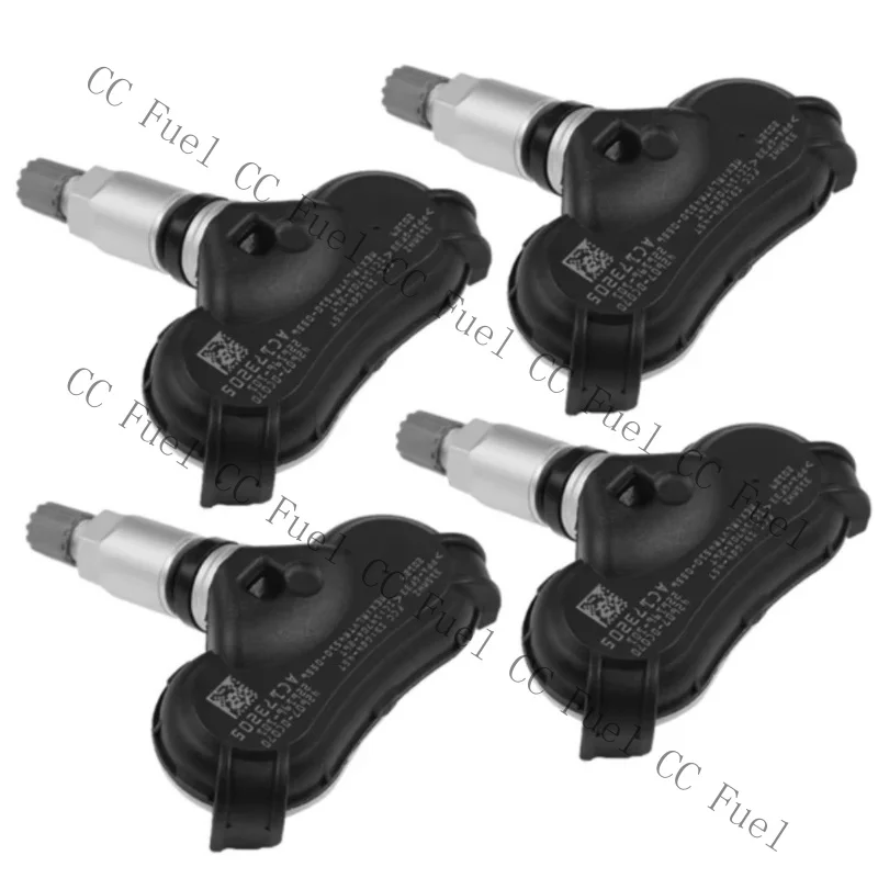 C+ 4pcs Tire Pressure Sensor 42607-0C070 For Toyota Sienna Tundra Sequoia 20 degree