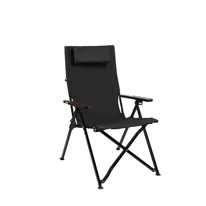 Foldable four-level adjustable outdoor camping multi-point support outdoor chair