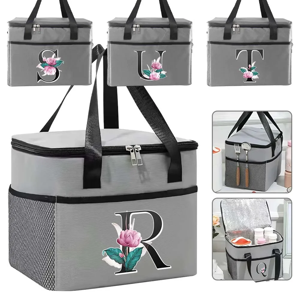 Lunch Bag Insulation Cooler for Women Kid Lunch Box Picnic Travel Portable Food Storage Breakfast Thermal Food Bag