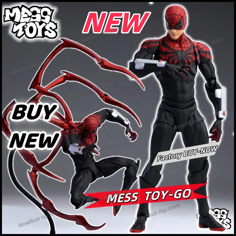 

New Hot Mess Toys Superior Spider Man Messtoys Doctor Octopus Peter Parker Spiderman Neighbor Anime Action Figure Birthday Toys