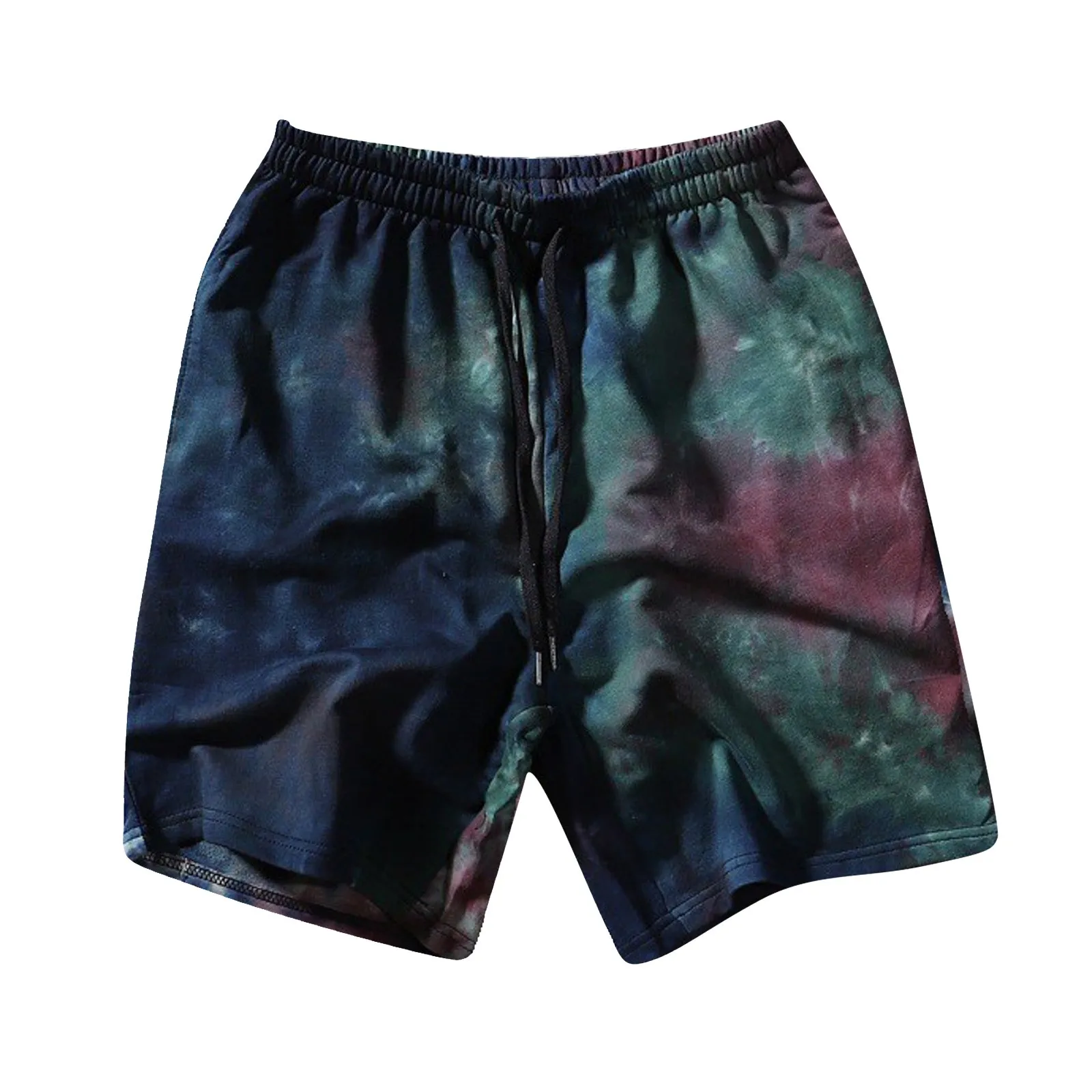 Swimming Trunks Mens Summer Gradient Tie Dye Sports Shorts Casual Beach Pants Drawstring Elastic Rised Swimpant For Man штаны