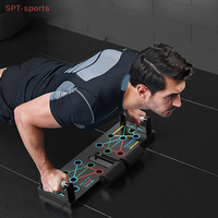 14 In 1 Push-Up Rack Board Training Sport Workout Fitness Gym Equipment Push Up Stand For ABS Abdominal Muscle Building Exercise
