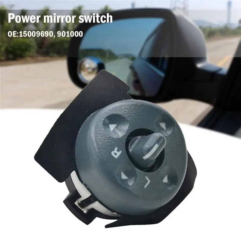 Compatible Power Mirror Control Switch Driver Side 19209371 for 1995-2000 /