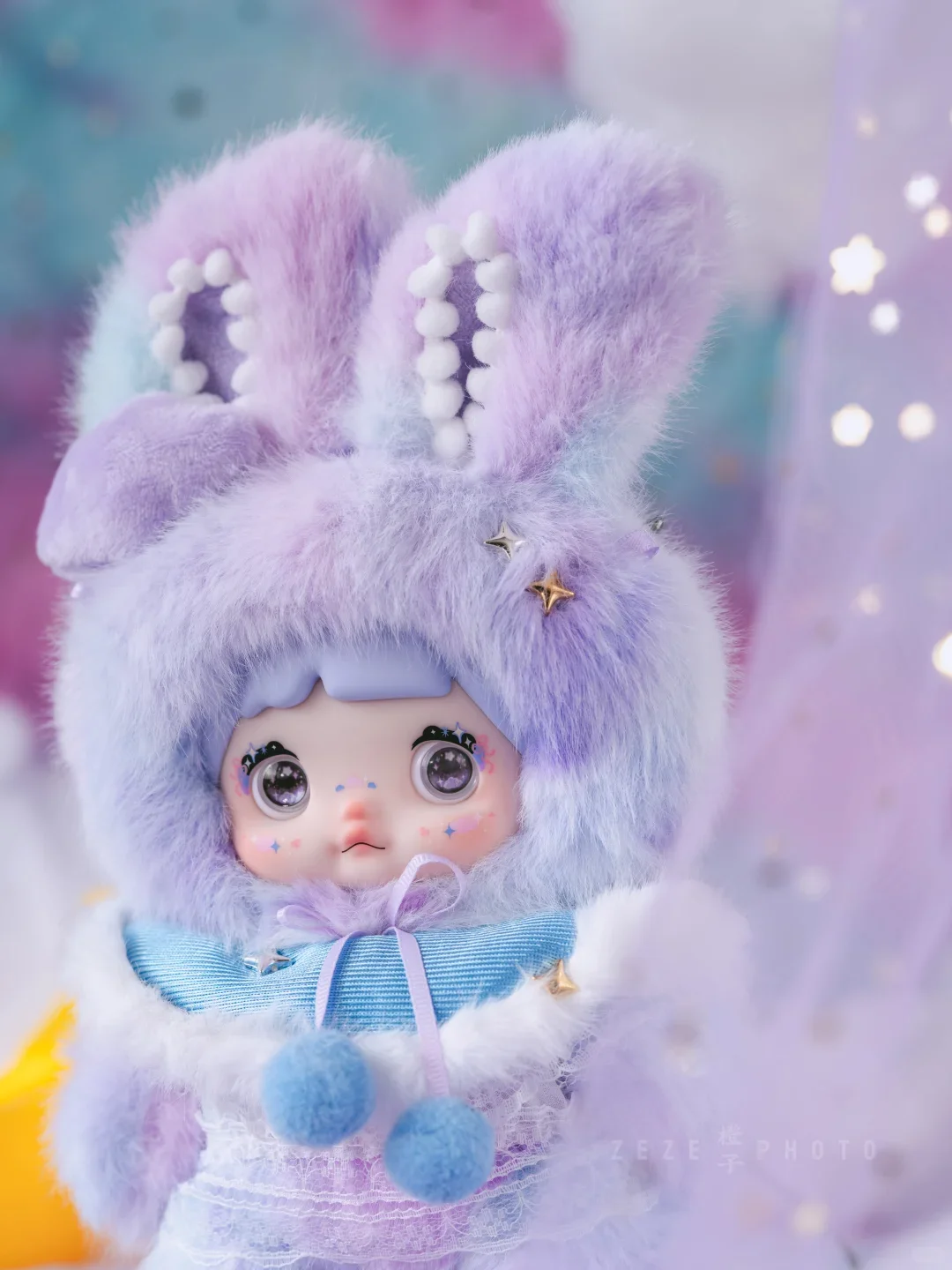 2025hot Genuine Nommi Weather Forecast Series Blind Box Nommi Rabbit Vinyl Mystery Surprise Bag Pendant Keychain Decor Girl Gift